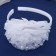 Hair cap "Schoolgirl" cloud peas, d 10 cm, white