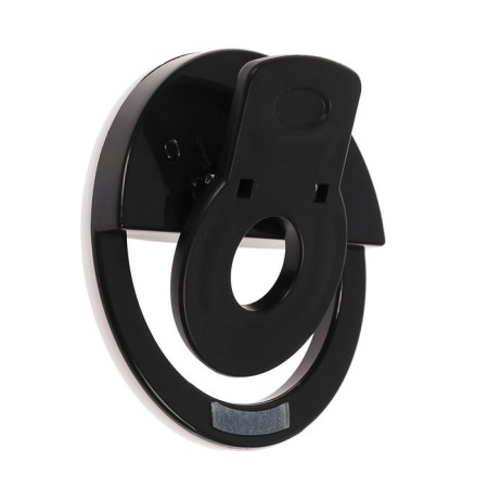 LED ring lamp for the phone Luazon Aks-06, 3 modes, 80 mAh, black-6