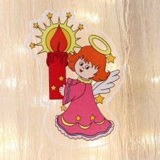 Glass sticker 
