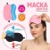 Sleep mask with gel liner "My choice", 19 × 10 cm, elastic band is single, pink color