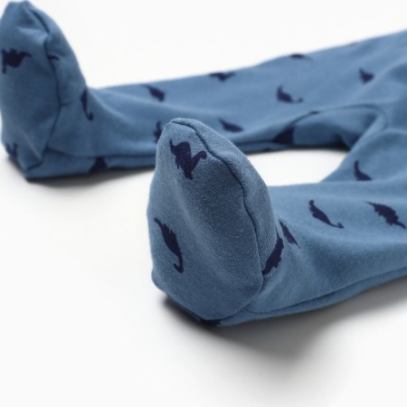 Children's sliders "Dino", blue color, height 68-2