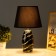 Casinius desktop E14 40W black and gold 22x22x35 cm Risalux