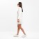 Women's summer dress with kulisk mist size 44-46, white color