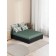 Bed linen duet "Green jungle", size 220x240 cm, 145x215 cm - 2 pcs, 70x70 cm - 2 pcs