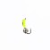 Mormyshka column lime, black strip + ball silver, weight 0.5 g