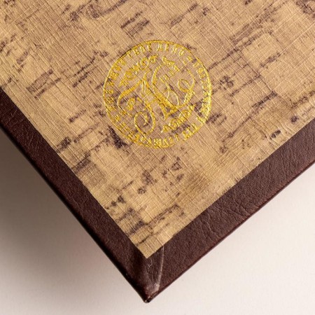 Safe wood leather "Sovereign treasury" 21x13x5 cm-5