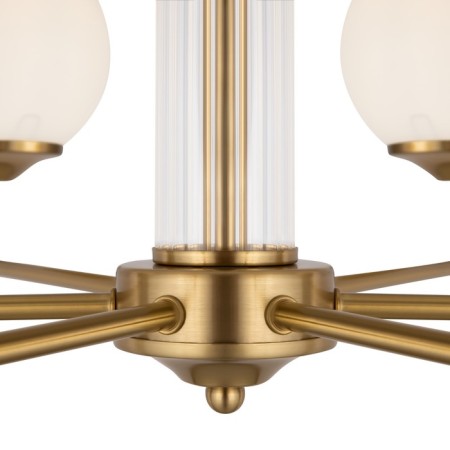 Caustra Freya Fr5185PL-06BS BOLAS, 655x655x610 mm, E27, 6x60W, brass color-2
