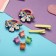 Hair set "Tiny" (4 clamps, 4 crab) is a color unicorn, mix