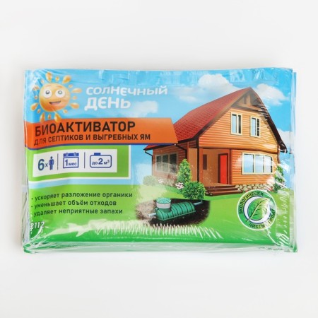 Bioactivator for septic tanks and cesspools Dr. Robik, 4 pcs a75 gr