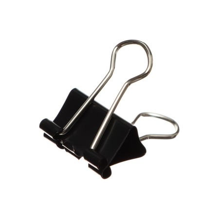 Globus clamps, 12 pcs., 19 mm, black-1