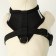 A set of ammunition with a soft harness and a reflective patch, m, Osh 26 cm, OG 36-44 cm, black 7614