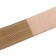 A collar with a soft lining, 59 x 4 cm, Osh 35-45 cm, sand