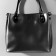 Handle for a bag, 60 × 1 cm, with sewing loops 3.5 cm, black/silver color