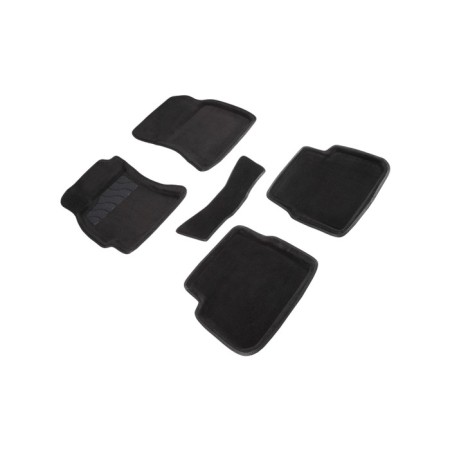 Pile rug for Subaru Forester III, 2008-2012, black