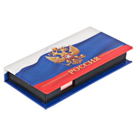 Bloc for records, 100 sheets + sticky stickers, 3 blocks "Russia"-2