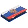 Bloc for records, 100 sheets + sticky stickers, 3 blocks "Russia"