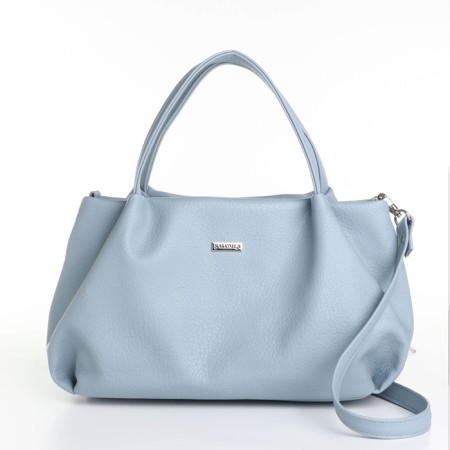 Bag women, medium size, blue color