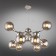 Suspended chandelier Helen E14 360W
