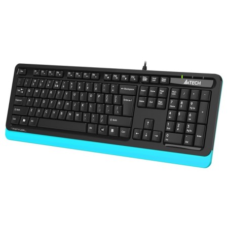 Keyboard A4Tech FSTYLER FKS10, wired, membrane, USB, black-1