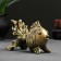 Figure "Golden Fish" gold 14x6.5x8.5cm