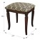 Vasco banquet in 106n, 420x470x490, walnut/Marcus Wenge