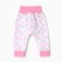 Children's sliders "Antoshka", white color/bunnies, height 80