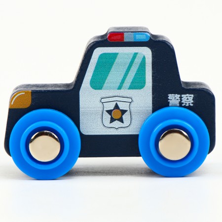 Children's "Police Machine" is compatible with a set of railway transport 6.5 × 3 × 4.5 cm-1
