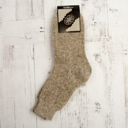 Women's woolen socks "Rubchik" Color gray, size 25-3