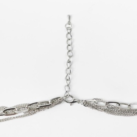 Piece "chain" three pendants, color silver, 70 cm-2