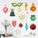 Interior sticker "New Year's toys", 21 x 29.7 cm, New Year