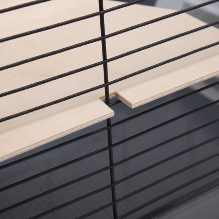 Cage for chinchillas "Pigger" No. 11, Folding, 80 x 50 x 46cm, gray-13