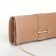 Female bag on a magnet, beige color