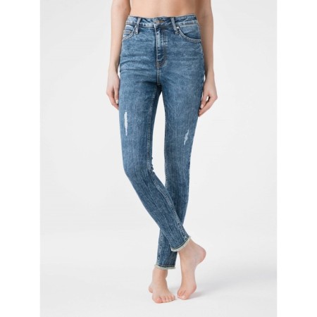 Women's jeans modeling Conte Elegant Skinny, size L, color Bleach Stone