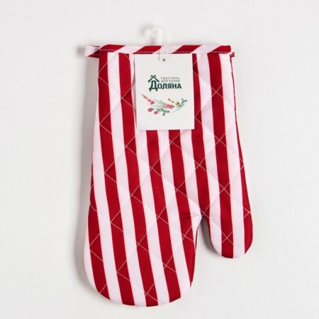 Mittens Dolyana burgundy color 26x16 cm, 100% p/e-3