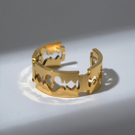 Ring "blade", color gold, dimensionless-4