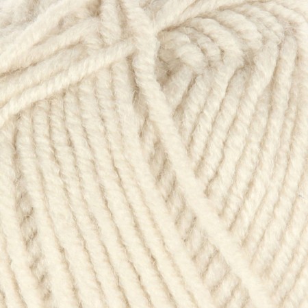Yarn "Superlana Midi" 25% wool, 75% acrylic 170m/100g (599 ivory)-1