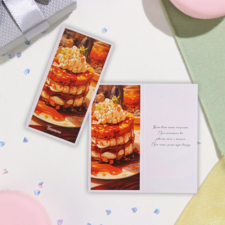 Highlight-Europe "Congratulations!" Caramel cake