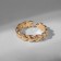 Ring "hearts" row, color gold, dimensionless