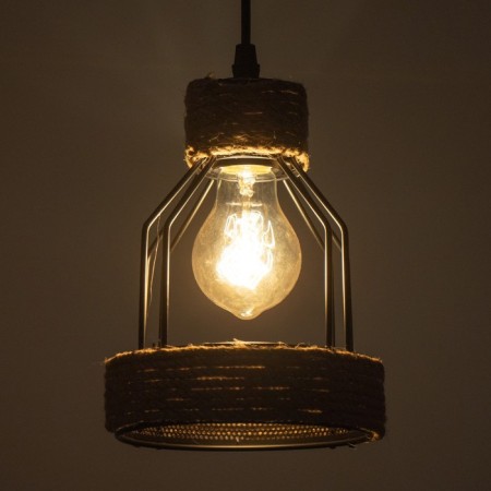 Lamp Bayerlux "Loft" E27 40W Black 14.5x14.5x20-120 cm-3