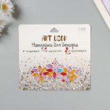 Sticker of rhinestones plastic on the face 