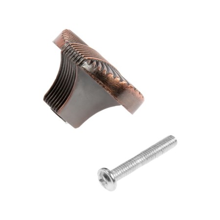 Handle button cappio, zinc, d = 35 mm, color copper-5