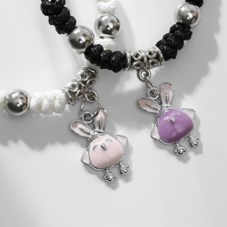 Bracelets "Demetrons" chickens with rabbit ears, colored, 7 cm-2