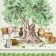 Ethel towel Olivia 40x73 cm, 100% cotton, sarzha 190 g/m2