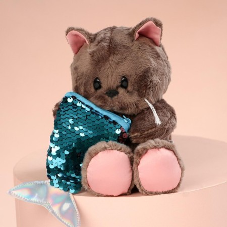 Soft toy "Fashionista Marta", cat, 25 cm-4