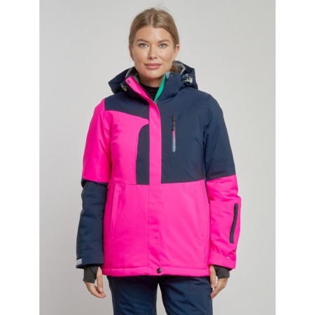 Ski jacket women's winter, size 44, pink color