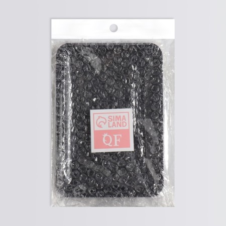 Cosmetic stainless stainless stainal stain, 18 × 12.5 × 1.5 cm, black color-5