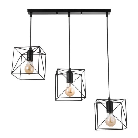 Lamp "Square" 3he27 40W 50x15x15-104 cm