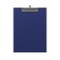 A tablet with A4 clamp, 2 mm, Erichkrause Standard, cardboard/boumvinyl, blue (clipboard)