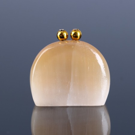 Souvenir "Wallet of Family Well -Being", 4 x4.5 cm Selenite-2