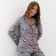 Новый год. Пижама женская (рубашка и брюки) KAFTAN "Дед мороз" размер 52-54